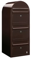 Bobi Trio Briefkasten Braun Bobi Trio Briefkasten Braun