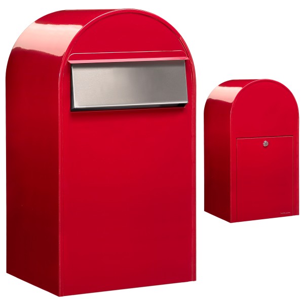 Briefkasten Bobi Grande B in Rot