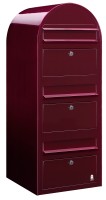Briefkasten Bobi Trio Bordeaux Briefkasten Bobi Trio Bordeaux