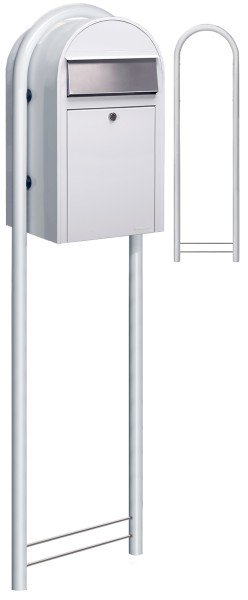 Standbriefkasten Weiss Bobi Grande