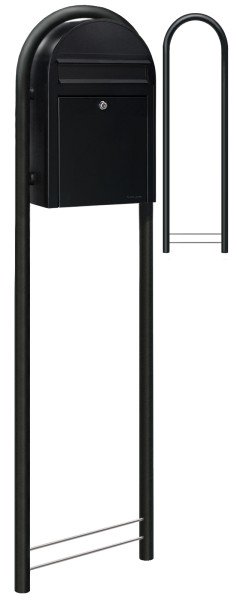 Standbriefkasten Bobi Classic Strukturschwarz