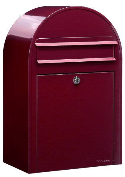 Bobi Classic Briefkasten Bordeaux