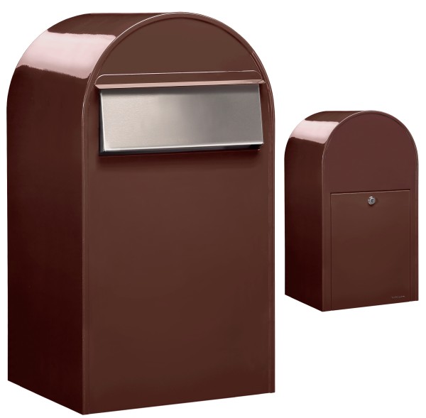 Briefkasten Bobi Grande B in Braun
