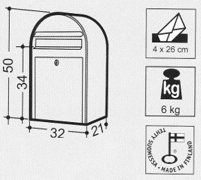 Bobi Classic Briefkasten