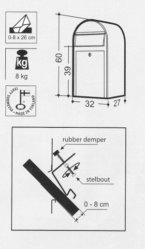 Bobi Grande Briefkasten