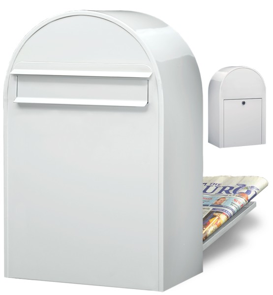 Bobi Briefkasten Classic B in Weiss