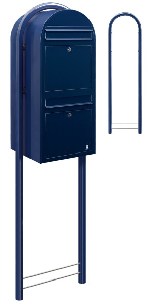 Standbriefkasten Bobi Duo Blau